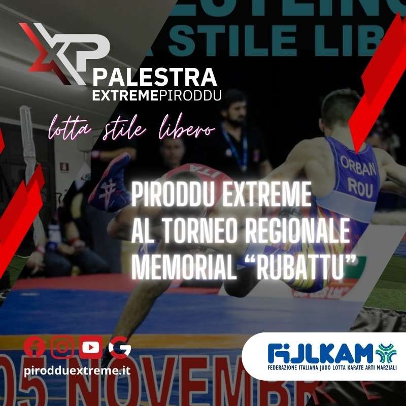 Piroddu Extreme al "Memorial Rubattu" con atleti e tecnici